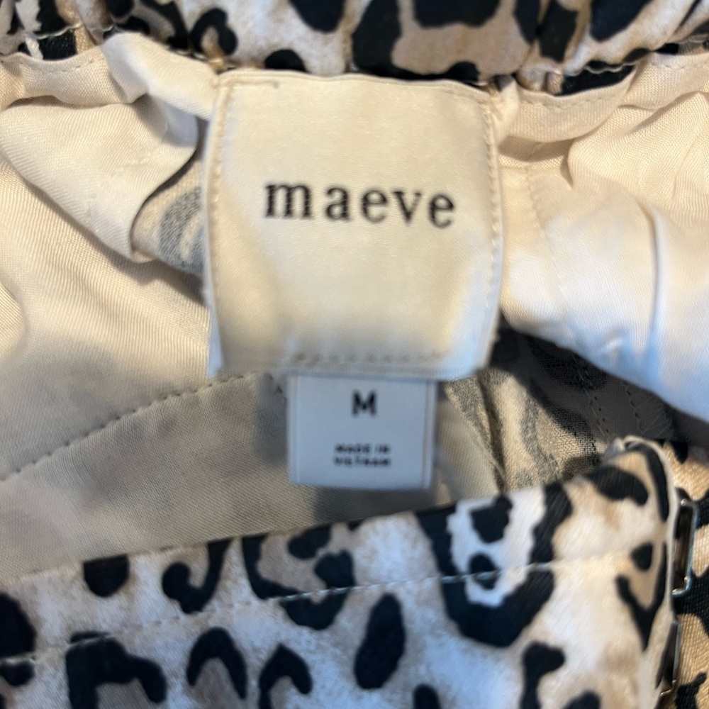 Anthropologie Maeve Silky Wide Leg Pants - Picture 2 of 2